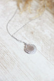 Clam shell necklace (Silver)
