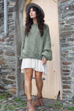 Khaki knit jumper