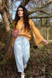 Bell sleeve jumper (Mustard)