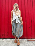 Colourful Stripe balloon trousers