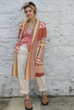 Sunset toned knit cardigan