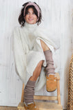 Knit leg warmers (Taupe)