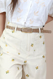 Studded belt (Brown)