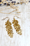 Leaf Earrings (Gold)