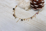 Waterfall stone necklace
