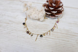 Waterfall stone necklace
