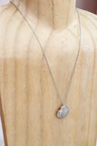 Clam shell necklace (Silver)
