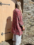 Paisley button up kimono