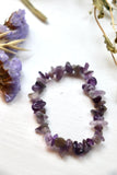 Amethyst stone bracelet