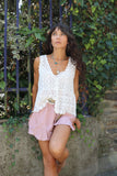 Floral lace top