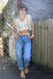 Balloon leg jeans (Denim)