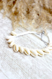 Cowrie shell bracelet