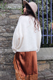 Cream knit jumper