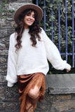 Cream knit jumper