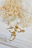 Horn and sun huggies (Gold)