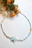 Star fish beaded necklace