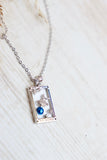 The world tarot card necklace