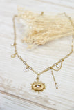 Third eye charm necklace (Gold)