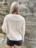 Fringe cardigan