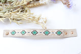 Diamond beaded bangle