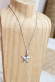 Star fish necklace (Silver)
