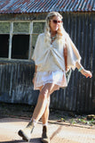 Lace trim slip skort (Light pink)
