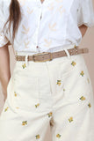 Studded belt (Brown)