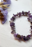 Amethyst stone bracelet