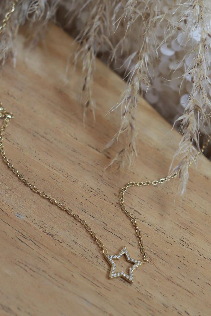 Star necklace (Gold)