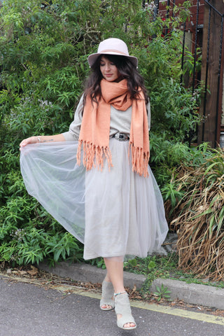 Tulle skirt and jumper set