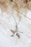 Star fish necklace (Silver)