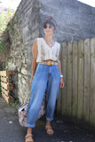 Balloon leg jeans (Denim)