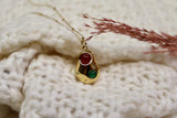 Pear necklace (Gold)