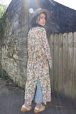 Ditsy floral kimono