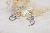 Horn and sun huggies (Silver)