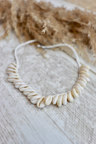 Cowry shell necklace