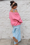 Soft knit cardigan (Baby pink)