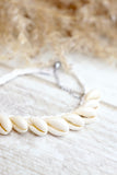 Cowrie shell bracelet