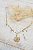 Third eye charm necklace (Gold)