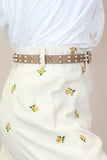 Studded belt (Brown)
