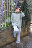 Mint polo neck jumper