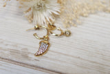 Horn and sun huggies (Gold)