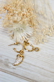 Horn and sun huggies (Gold)