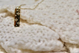 Star bar necklace (Gold)