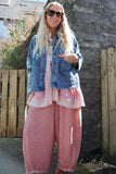 Embroidered denim jacket