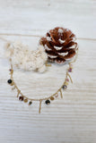 Waterfall stone necklace