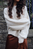Cream knit jumper