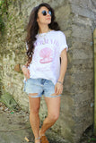 Mermaid pearl graphic tee