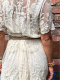 Suede wrap belt (Taupe)
