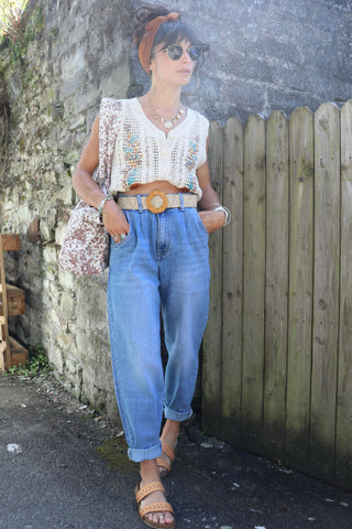 Balloon leg jeans (Denim)